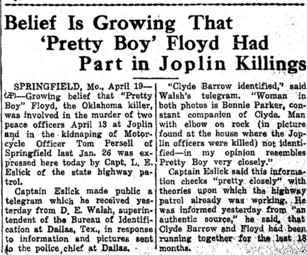 Bonnie and Clyde Invade Miami Miami, Oklahoma History